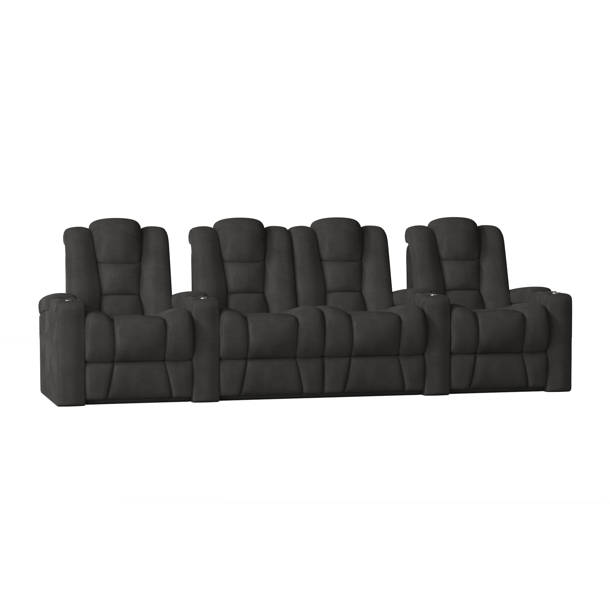 Latitude Run® Premium Home Theater Row Seating (Row of 4) Wayfair